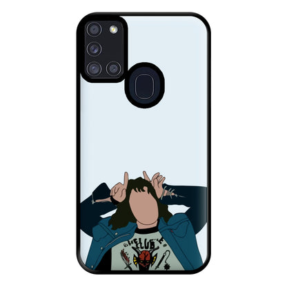 Eddie Munson Phone Case for Galaxy A21s