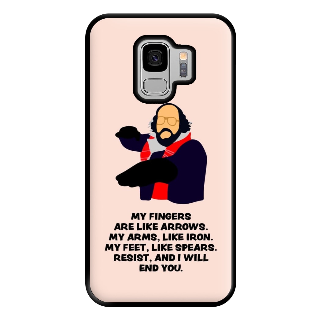 Murray Quote Phone Case for Galaxy S9 Plus