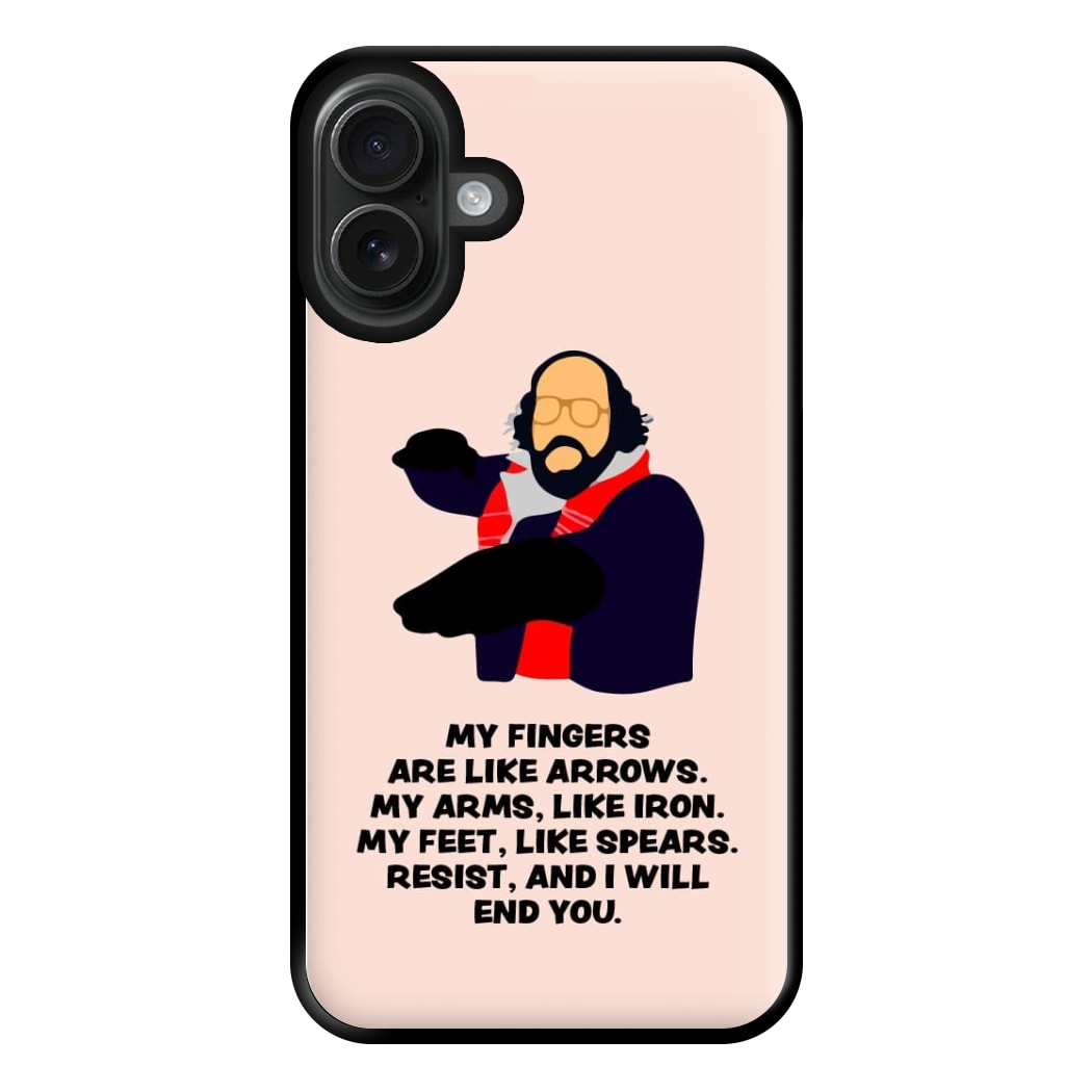 Murray Quote Phone Case for iPhone 16 Plus