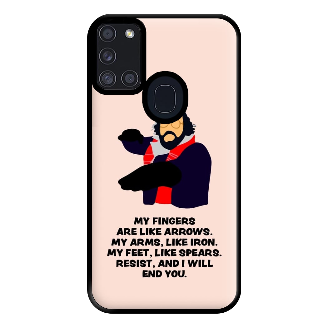 Murray Quote Phone Case for Galaxy A21s