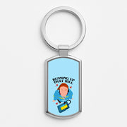 Running Up That Hill Luxury Keyring 1