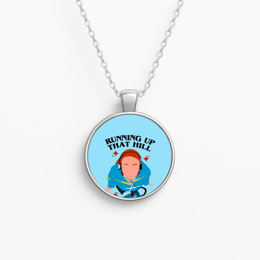 Running Up That Hill Circle Necklace