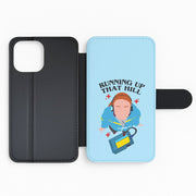 Running Up That Hill Flip / Wallet Phone Case 2