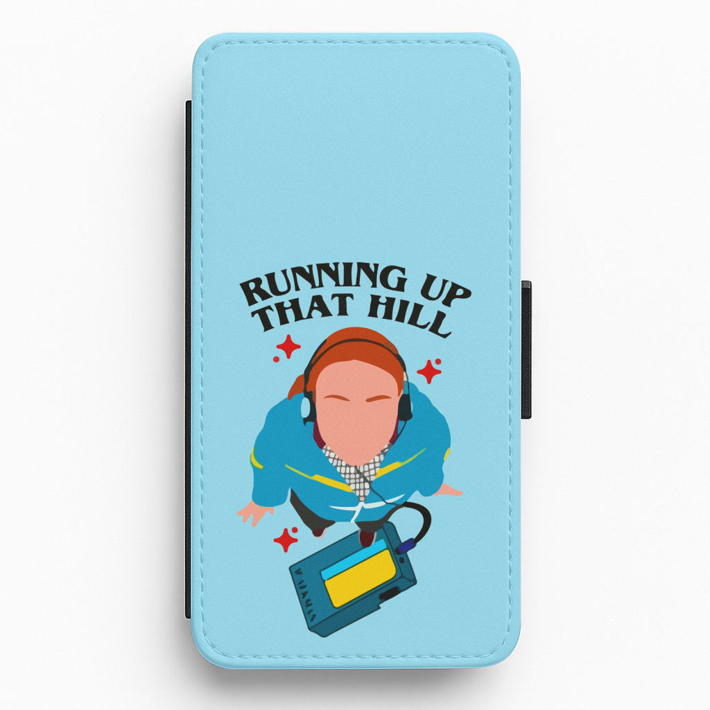 Running Up That Hill Flip / Wallet Phone Case