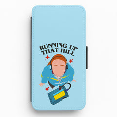 Running Up That Hill Flip / Wallet Phone Case