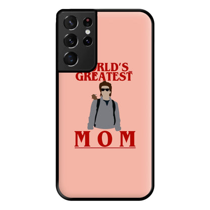 World's Greatest Mom Phone Case for Galaxy S21 Ultra