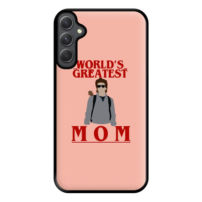 World's Greatest Mom Phone Case for Galaxy A34