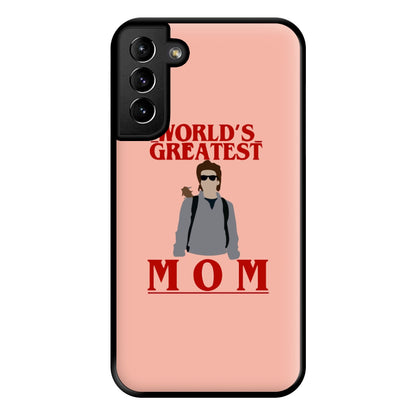 World's Greatest Mom Phone Case for Galaxy S21 Plus