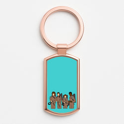 Ghost Busters Costumes Rose Gold Keyring