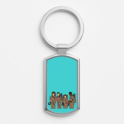 Ghost Busters Costumes Silver Keyring