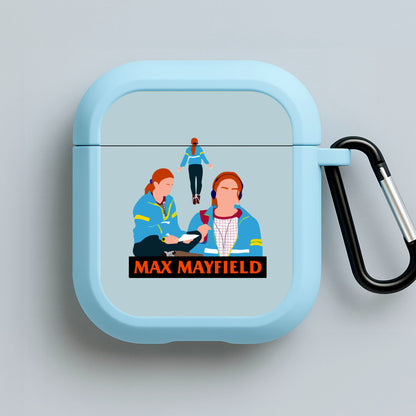 Max Mayfield Blue AirPods Case