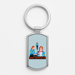 Max Mayfield Silver Keyring