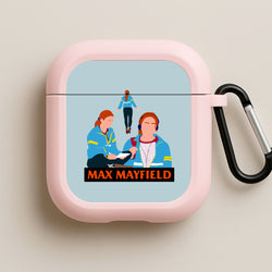 Max Mayfield Pink AirPods Case