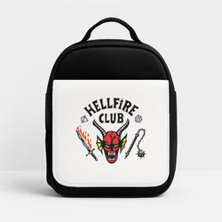 Hellfire Logo - White Insulated Lunchbox