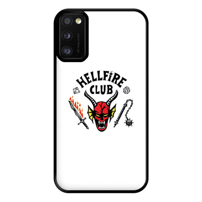 Hellfire Logo - White Phone Case for Galaxy A41