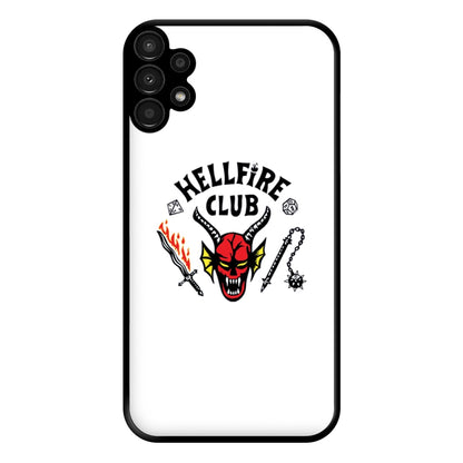 Hellfire Logo - White Phone Case for Galaxy A13