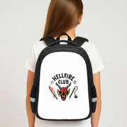 Hellfire Logo - White Backpack 4
