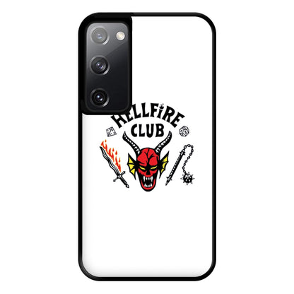 Hellfire Logo - White Phone Case for Galaxy S20