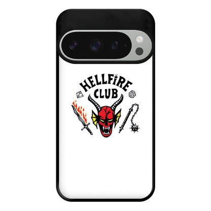 Hellfire Logo - White Phone Case for Google Pixel 9 Pro XL