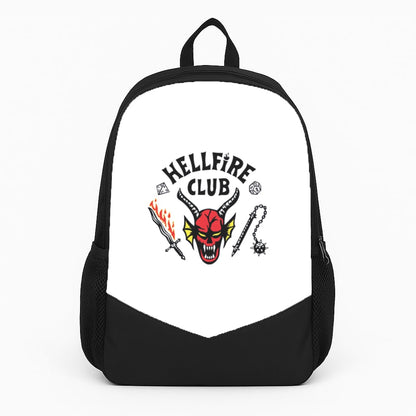 Hellfire Logo - White Backpack