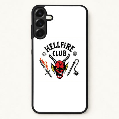 Hellfire Logo - White Phone Case for Galaxy A17