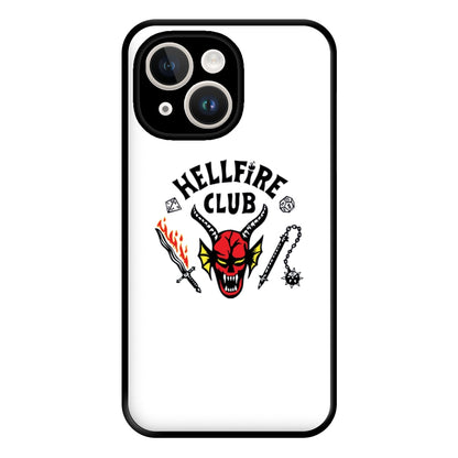 Hellfire Logo - White Phone Case for iPhone 14 Plus