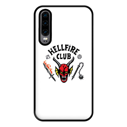 Hellfire Logo - White Phone Case for Huawei P30