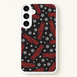 Christmas Things Snowflake Pattern Phone Case for Galaxy S26 Plus
