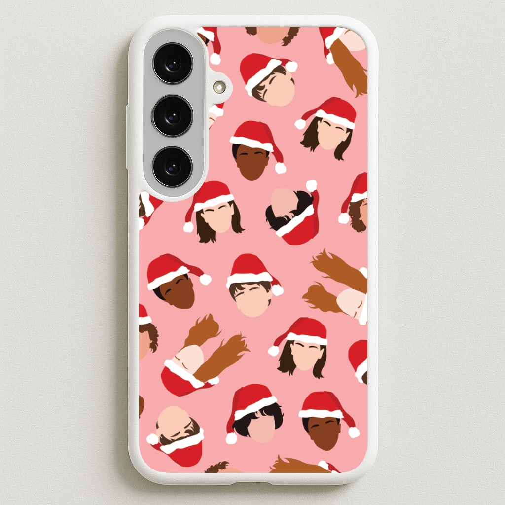 Christmas Stranger Crew Pattern Phone Case for Galaxy S25FE