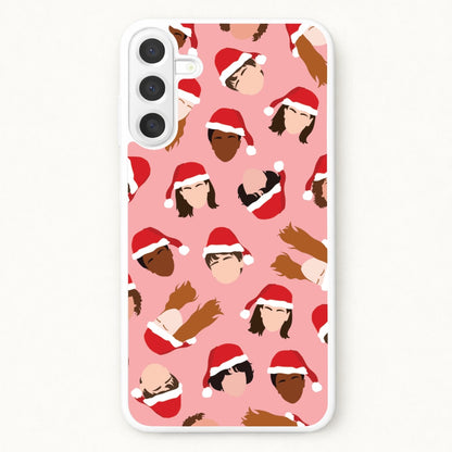 Christmas Stranger Crew Pattern Phone Case for Galaxy A57