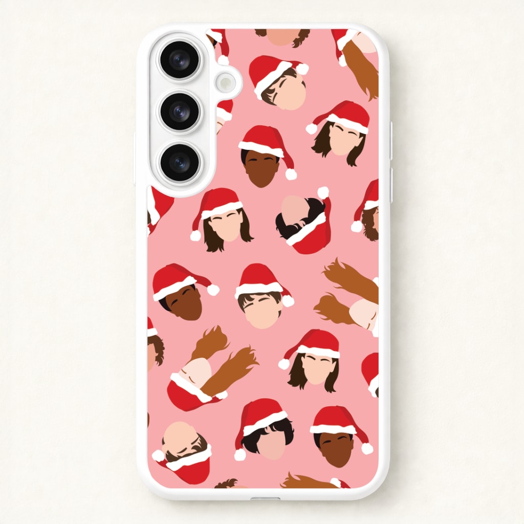 Christmas Stranger Crew Pattern Phone Case for Galaxy S26 Plus