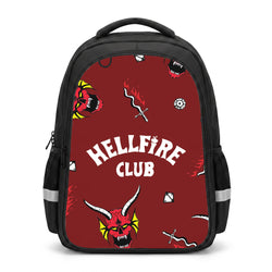 Hellfire Club Icons Collage Red Backpack