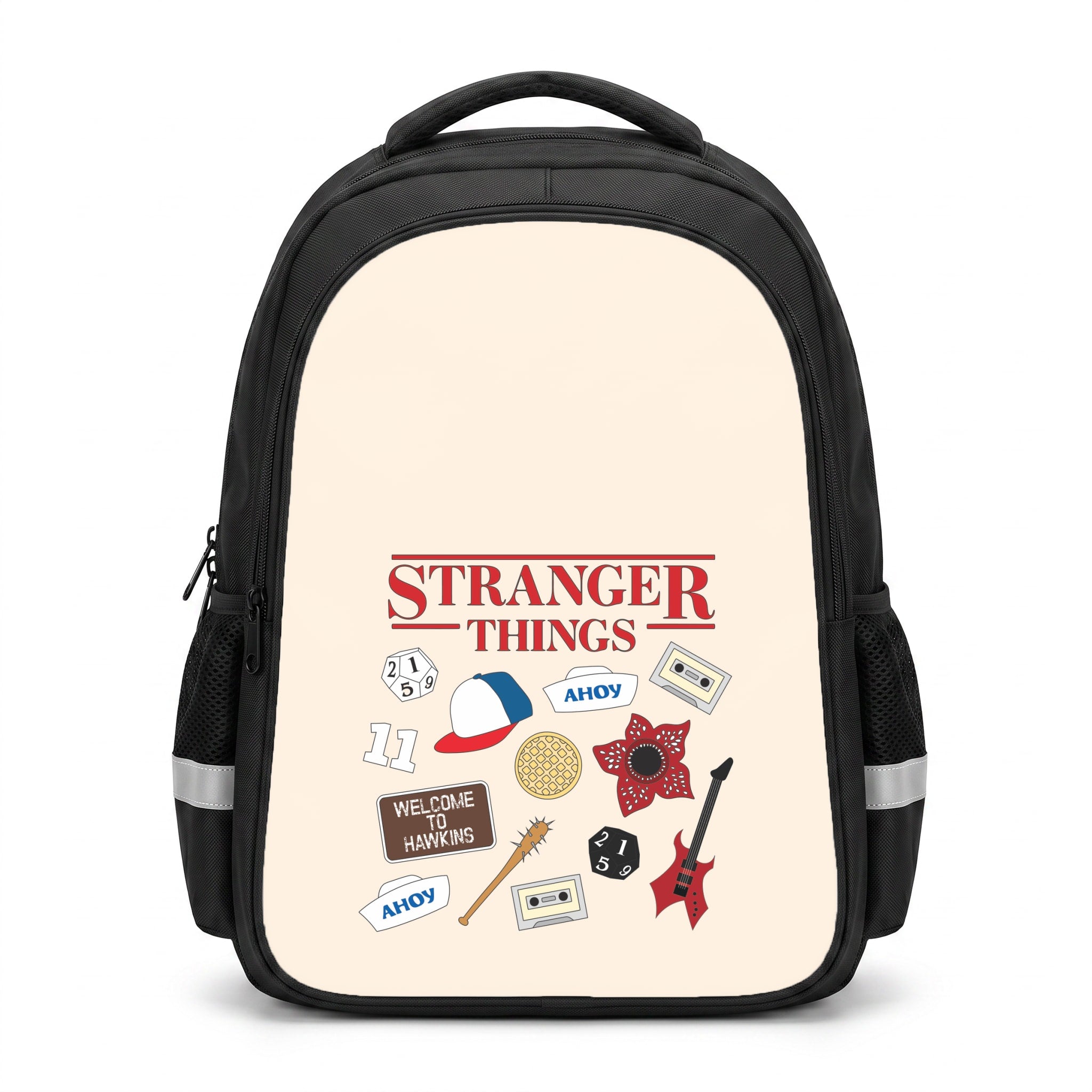 Stranger Things Cartoon Icons Backpack