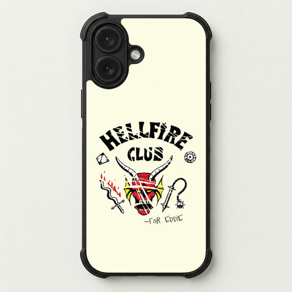 Torn Hellfire Club Phone Case — Bumper case