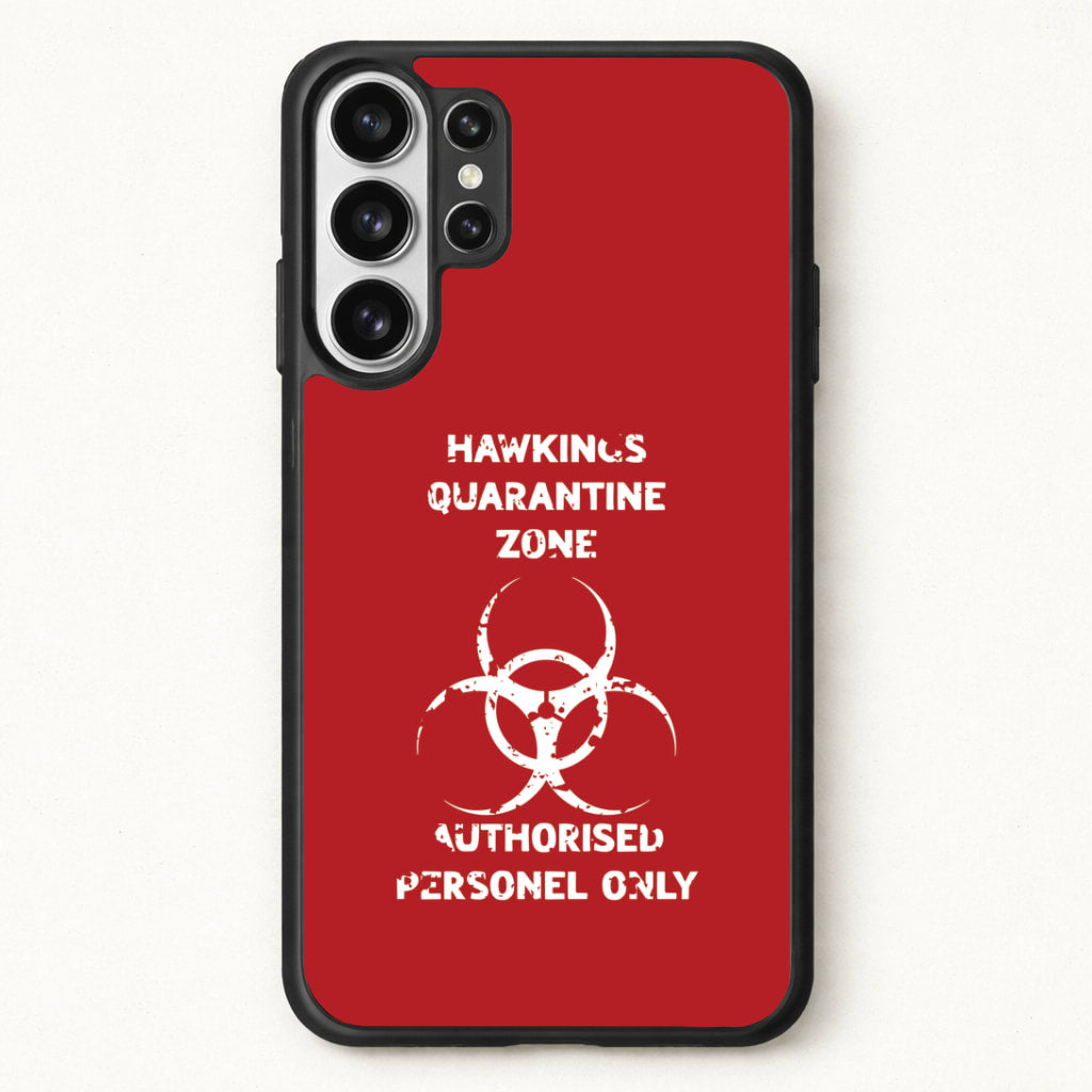 Hawkings Quarantine Zone Phone Case for Galaxy S26 Ultra