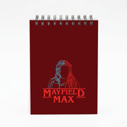 Blue And Red Max Notebook 4