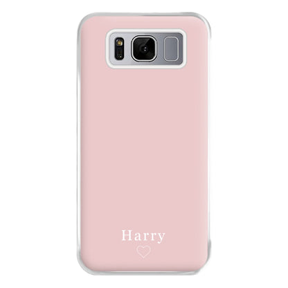 Harry - Pink Harry Phone Case for Galaxy S8 Plus