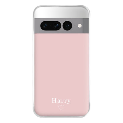 Harry - Pink Harry Phone Case for Google Pixel 7 Pro