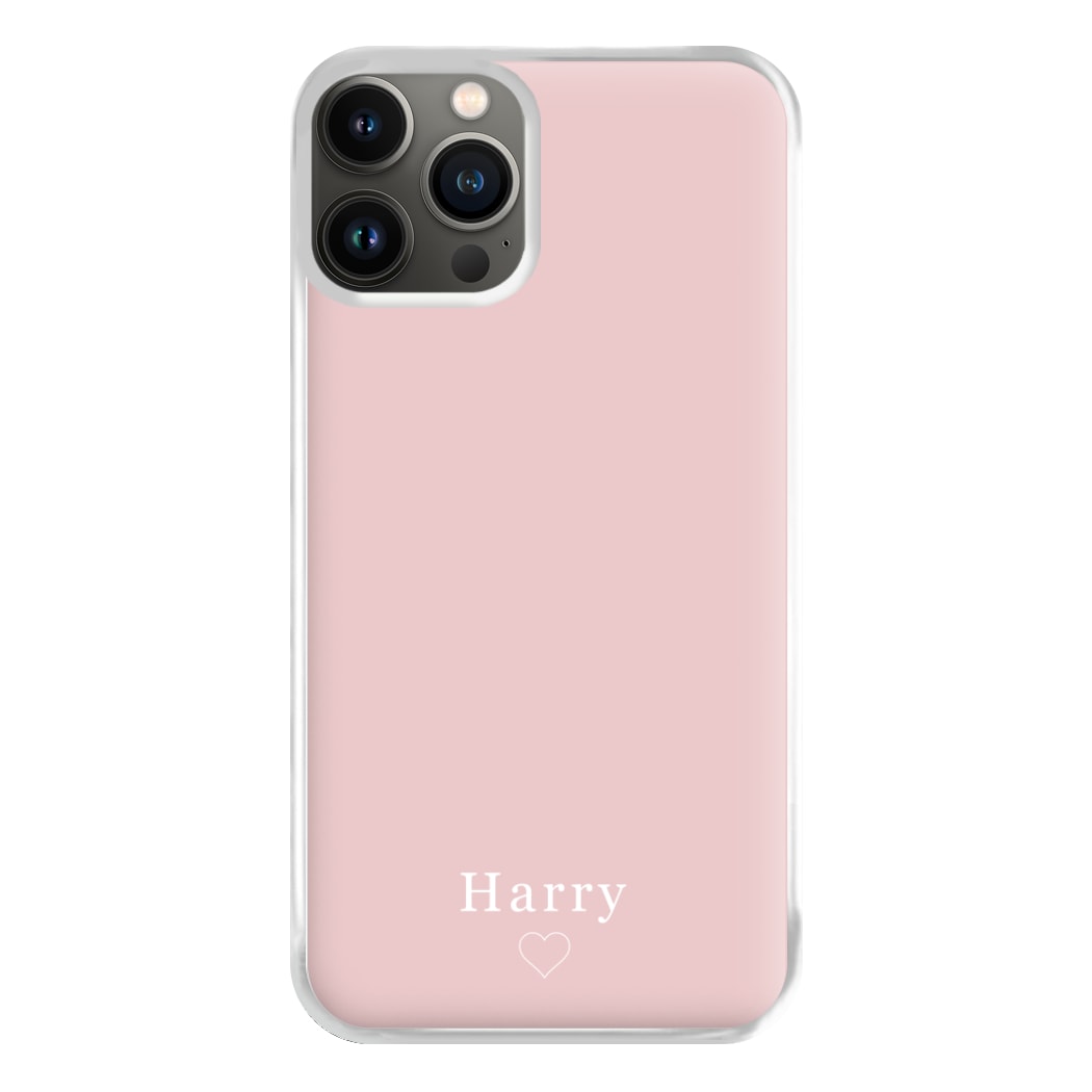 Harry - Pink Harry Phone Case for iPhone 11 Pro Max