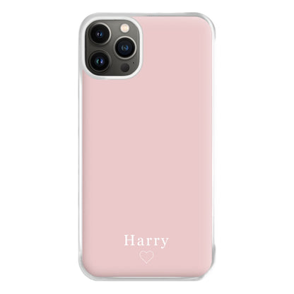 Harry - Pink Harry Phone Case for iPhone 13