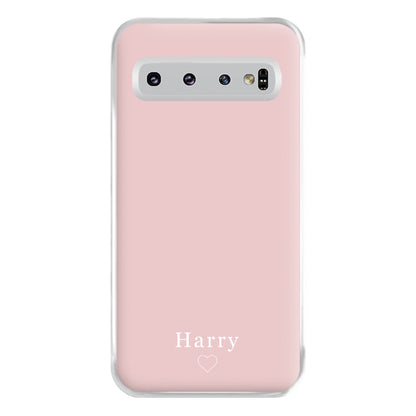 Harry - Pink Harry Phone Case for Galaxy S10 Plus