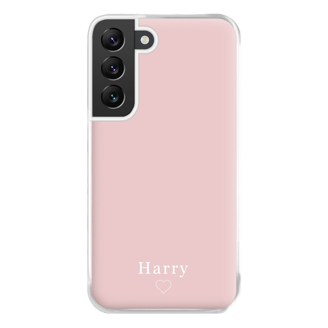 Harry - Pink Harry Phone Case for Galaxy S22 Plus