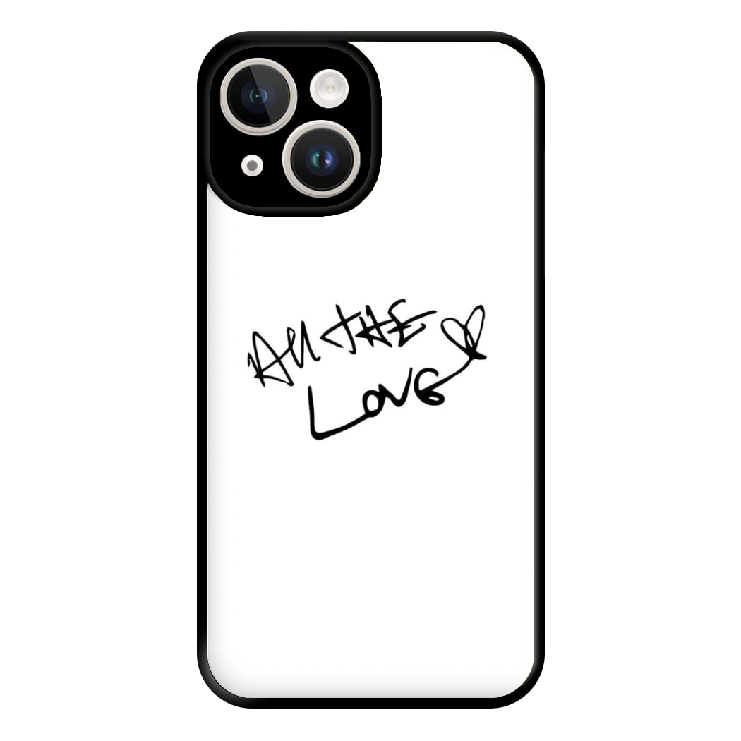 All The Love - Harry Phone Case for iPhone 14