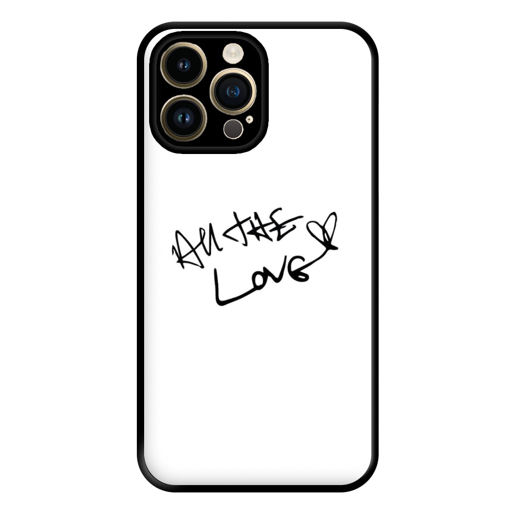 All The Love - Harry Phone Case for iPhone 14 Pro Max