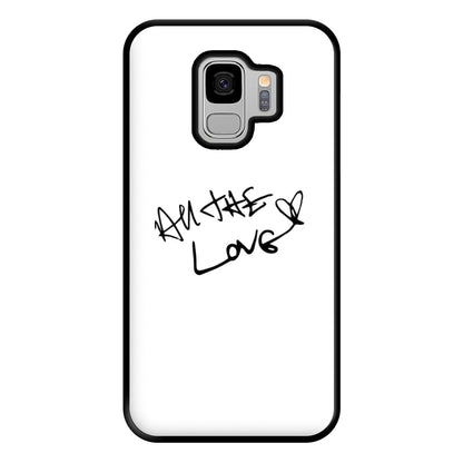 All The Love - Harry Phone Case for Galaxy S9 Plus