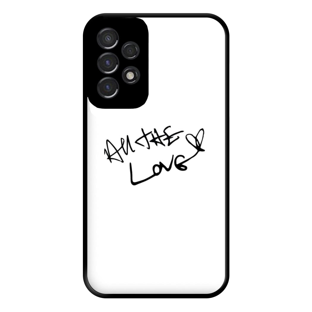 All The Love - Harry Phone Case for Galaxy A53