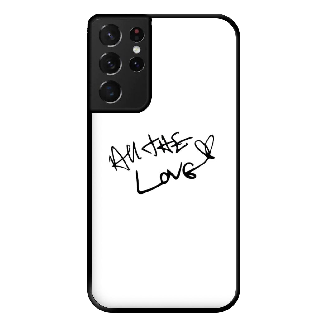 All The Love - Harry Phone Case for Galaxy S21 Ultra