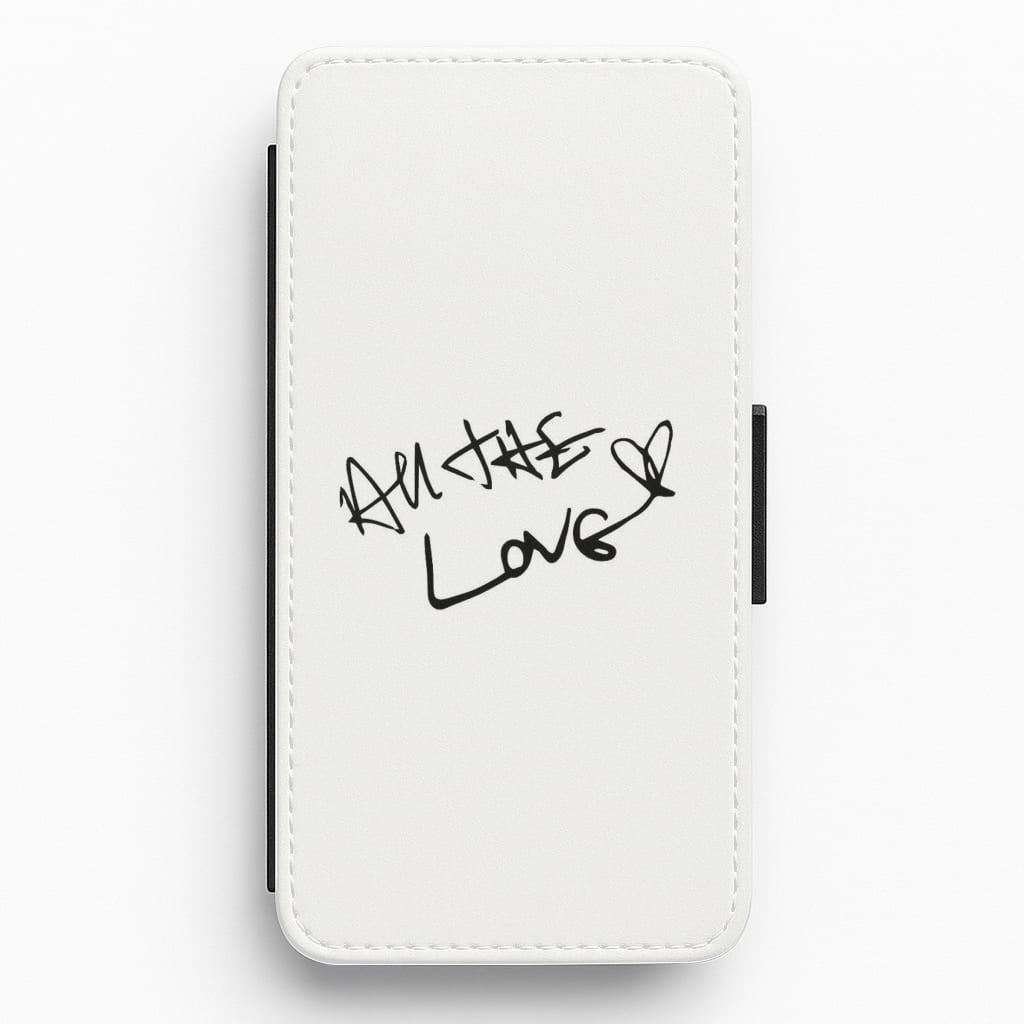 All The Love - Harry Flip / Wallet Phone Case