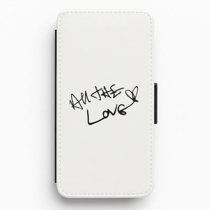 All The Love - Harry Flip / Wallet Phone Case