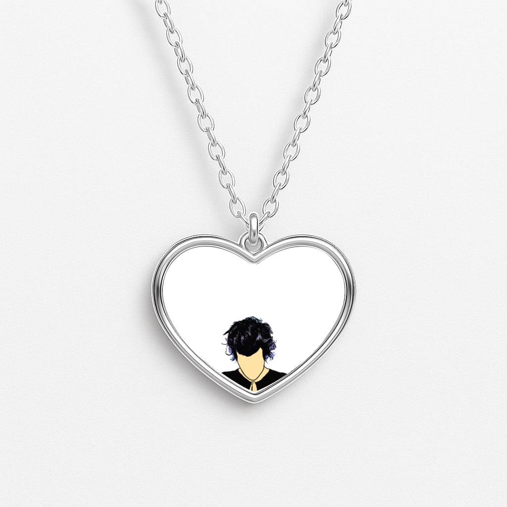 Harry Cartoon Heart Necklace